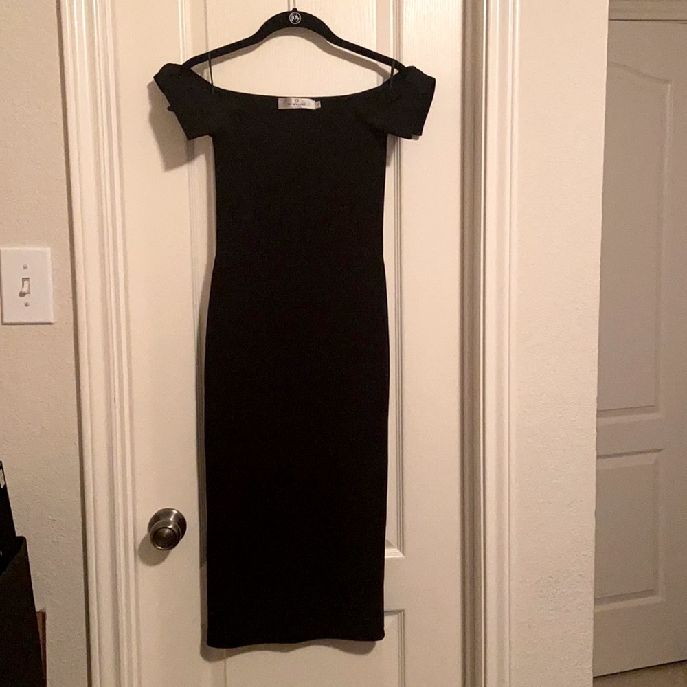 Oh My Love London Off Shoulder Midi Dress